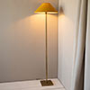 40cm Wide Cone Shade in Ochre Waterford Linen