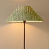 40cm Wide Cone Shade in Rich Green Watercolour Leaf