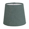 French Drum Candle Clip Shade in Teal Waterford Linen