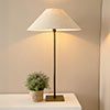 40cm Wide Cone Shade in Natural Isabelle Linen