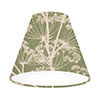 15cm Pendant Empire Shade in Hedge Green Cow Parsley 