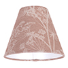 15cm Pendant Empire Shade in Plaster Pink Cow Parsley