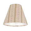 15cm Pendant Empire Shade in Gold Cottage Stripe