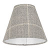 15cm Pendant Empire Shade in Stirling Check Lovat Wool