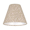 15cm Pendant Empire Shade in Gold Spring Leaf