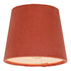 13cm Pendant Medium French Drum Shade in Burnt Orange Hunstanton Velvet