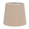 13cm French Drum Shade In Limestone Waterford Linen