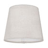 13cm French Drum Shade in Soft Grey Waterford Linen