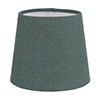 13cm Pendant French Drum Shade in Soft Grey Waterford Linen
