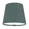 13cm French Drum Shade in Teal Waterford Linen