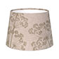 20cm Medium French Drum Shade in Soft Green Cow Parsley Reversed