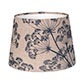 20cm Medium French Drum in Indigo Cow Parsley Reversed