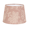 20cm Medium French Drum Shade in Dusky Pink Cavendish