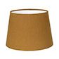 20cm Medium French Drum Shade in Ochre Waterford Linen