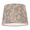 20cm Pendant Medium French Drum Shade in Duck Egg Woodland