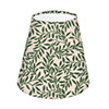 Tapered Candle Clip Shade in Rich Green Spring Leaf