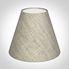 Bathroom Candle Shade in Natural Isabelle Linen