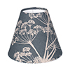 Candle Clip Shade in Indigo Cow Parsley