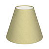 Candle Shade in Wheat Faux Silk