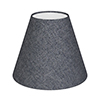 Candle Shade in Granite Herringbone Lovat Tweed