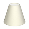 Candle Shade in Cream Satin