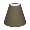Candle Shade in Bronze Brown Silk