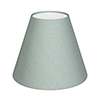 Candle Shade in French Grey Silk