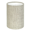 Cylinder Candle Shade in Natural Isabelle Linen