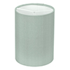 Cylinder Candle Shade in French Grey Silk