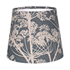 French Drum Candle Clip Shade Indigo Cow Parsley