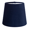 French Drum Candle Clip Shade in Navy Blue Hunstanton Velvet