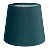 French Drum Candle Clip Shade in Teal Hunstanton Velvet