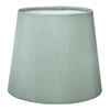 French Drum Candle Clip Shade in French Grey Silk