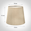 French Drum Candle Shade in Royal Oyster Silk