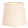 French Drum Candle Clip Shade in Cream Waterford Linen