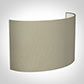 32cm Carlyle Half Shade in Pale Smoke Satin