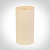 13cm Narrow Cylinder Shade in Parchment withCream Trim