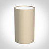 15cm Narrow Cylinder Shade in Royal Oyster Silk