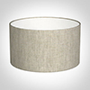 25cm Wide Cylinder Shade in Natural Isabelle Linen