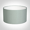 25cm Wide Cylinder Shade in French Grey Silk