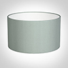 40cm Wide Cylinder Shade in French Grey Silk