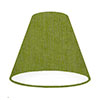 15cm Pendant Empire Shade in Green Waterford Linen