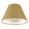 25cm Empire Shade in Antique Gold Silk