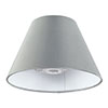 25cm Empire Shade in French Grey Silk