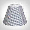 30cm Empire Shade in Blue Longford Gingham