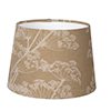 20cm Medium French Drum in Soft Gold Cow Parsley