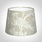 20cm Medium French Drum Shade in White Isabelle Linen