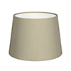 20cm Medium French Drum Shade in Pale Smoke Satin