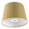 20cm Medium French Drum Shade in Antique Gold Silk