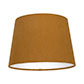 20cm Pendant Medium French Drum Shade in Ochre Waterford Linen